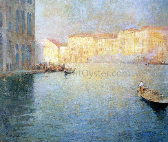  Emil Carlsen The Market, Venice - Canvas Art Print
