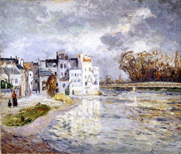  Maxime Maufra The Marne at Lagny - Canvas Art Print