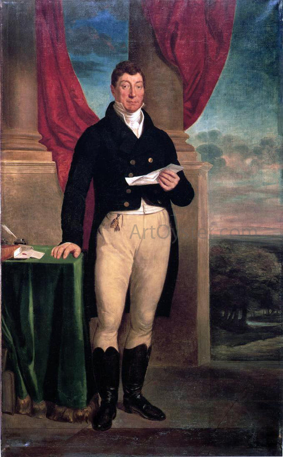  Edward Peticolas The Marquis de Lafayette - Canvas Art Print