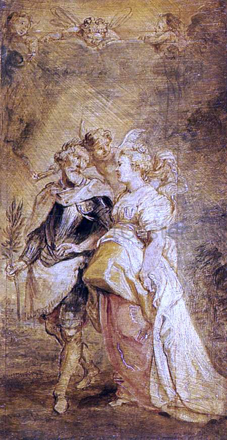  Peter Paul Rubens The Marriage of Henri IV of France and Marie de Medicis - Canvas Art Print