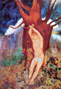  Odilon Redon The Martyrdom of Saint Sebastian - Canvas Art Print