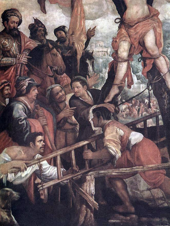  Juan De las Roelas The Martyrdom of St Andrew - Canvas Art Print