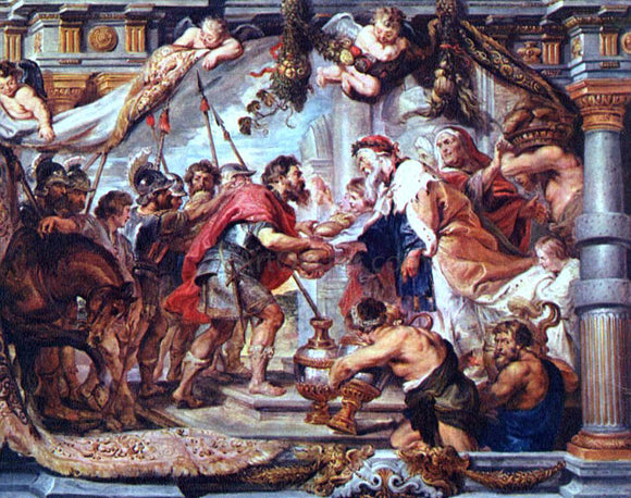  Peter Paul Rubens The Meeting of Abraham and Melchizedek - Canvas Art Print