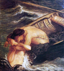  Charles Hazelwood Shannon The Mermaid - Canvas Art Print