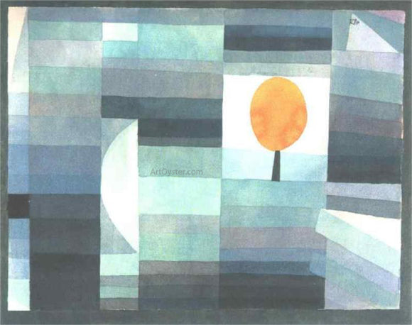  Paul Klee The Messenger of Autumn - Canvas Art Print