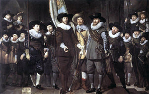  Thomas De Keyser The Militia Company of Captain Allaert Cloeck - Canvas Art Print
