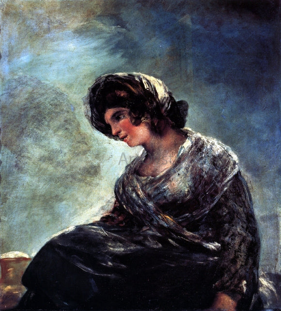  Francisco Jose de Goya Y Lucientes The Milkmaid of Bordeaux - Canvas Art Print