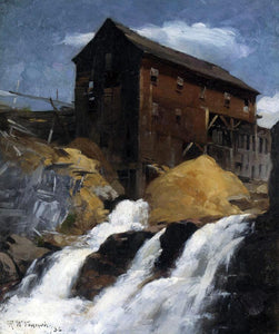  Robert Vonnoh The Mill - Canvas Art Print