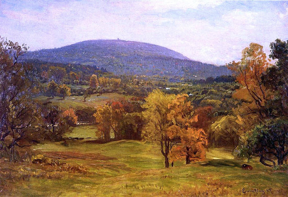  John Joseph Enneking The Milton Blue Hills - Canvas Art Print