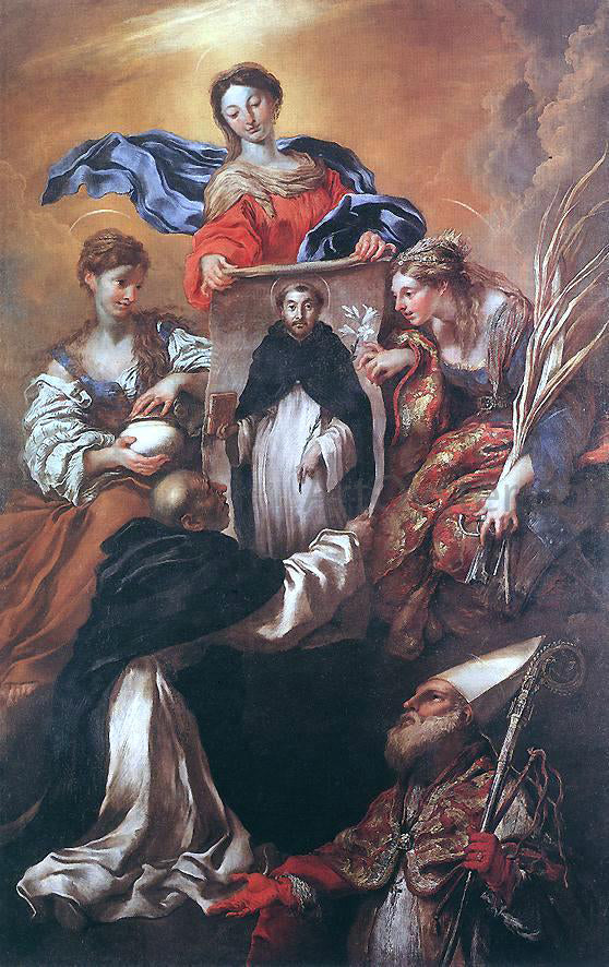  Giovanni Benedetto Castiglione The Miracle of Soriano - Canvas Art Print