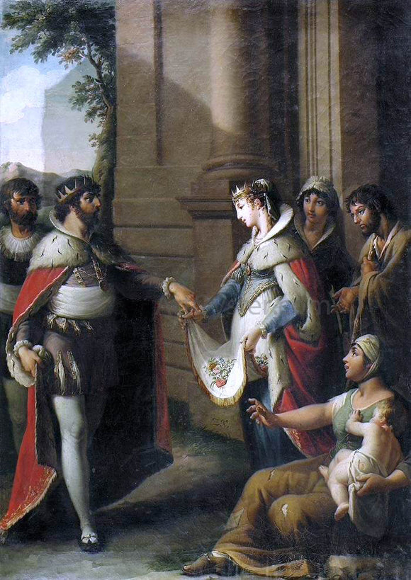  Zacarias Gonzalez Velazquez The Miracle of St Casilda - Canvas Art Print