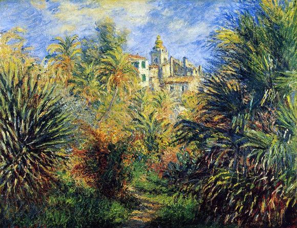  Claude Oscar Monet The Moreno Garden at Bordighera - Canvas Art Print