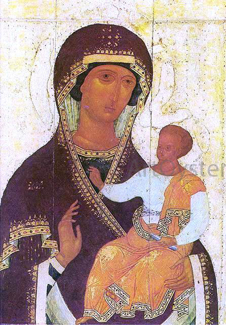  Dionysius The Mother of God Hodigitria - Canvas Art Print