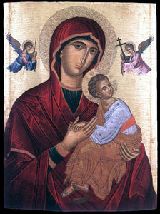  Andreas Ritzos The Mother of God of Passion - Canvas Art Print