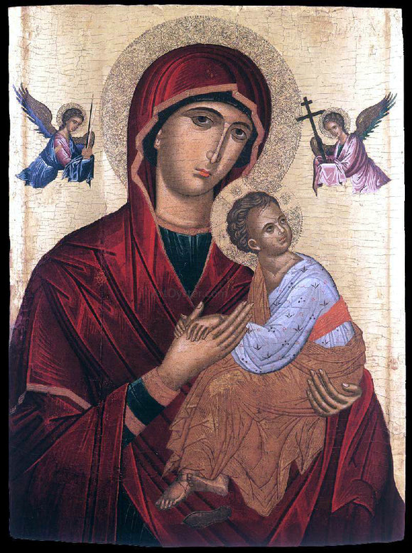  Andreas Ritzos The Mother of God of Passion - Canvas Art Print