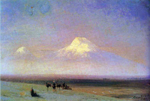  Ivan Constantinovich Aivazovsky The mountain Ararat - Canvas Art Print