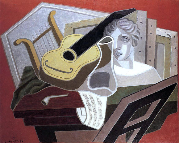  Juan Gris The Musician's Table - Canvas Art Print