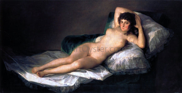  Francisco Jose de Goya Y Lucientes The Naked Maja - Canvas Art Print