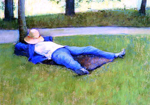 Gustave Caillebotte The Nap - Canvas Art Print