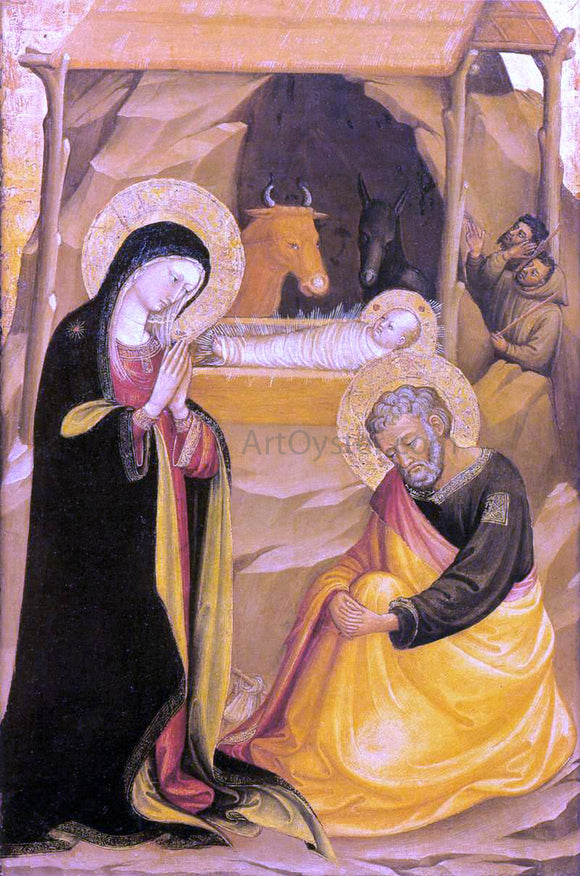  Bicci Di Lorenzo The Nativity - Canvas Art Print