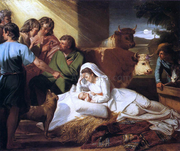  John Singleton Copley The Nativity - Canvas Art Print