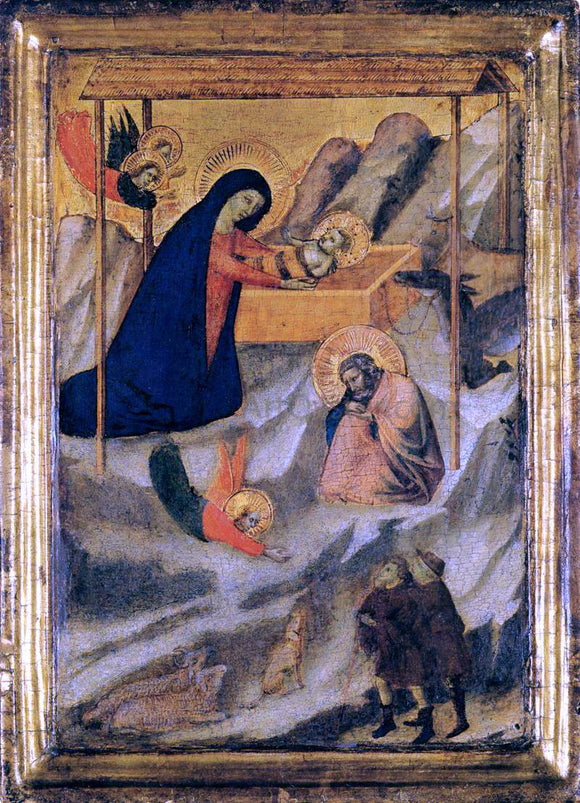  Bernardo Daddi The Nativity - Canvas Art Print