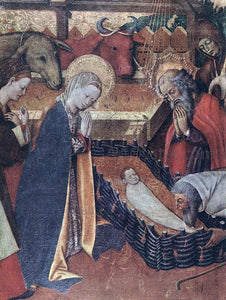  Bernat Martorell The Nativity (detail) - Canvas Art Print
