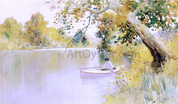  Paul Sawyier The North Elkhorn Mill Pond - Canvas Art Print