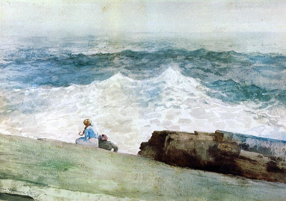  Winslow Homer The Northeaster - Canvas Art Print
