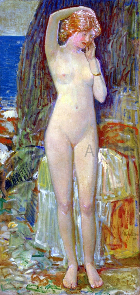  Frederick Childe Hassam The Nymph of Beryl Gorge - Canvas Art Print
