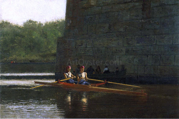  Thomas Eakins The Oarsmen (also known as The Schreiber Brothers) - Canvas Art Print