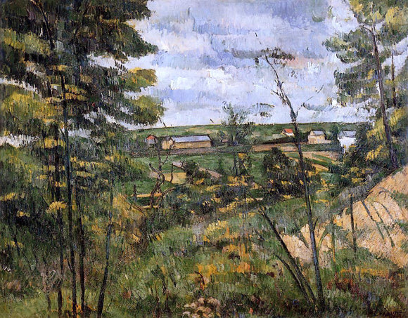  Paul Cezanne The Oise Valley - Canvas Art Print