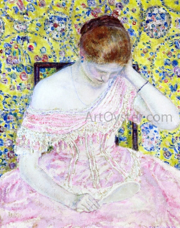  Frederick Carl Frieseke The Old Fashioned Gown - Canvas Art Print