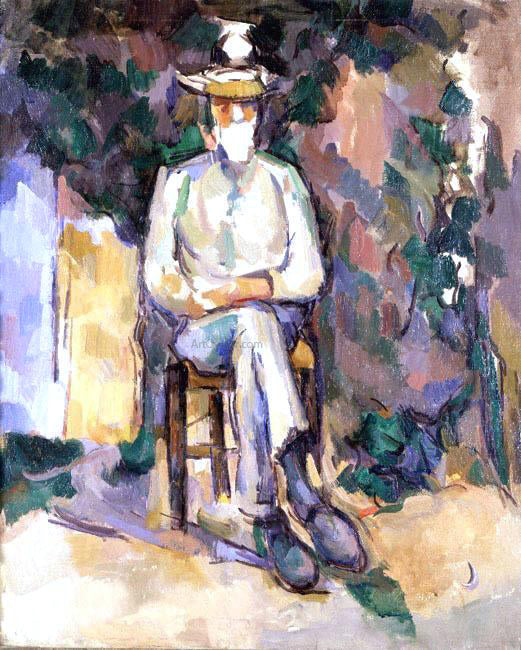  Paul Cezanne The Old Gardener - Canvas Art Print