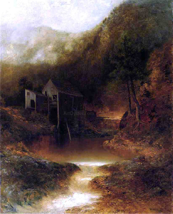  Ralph Albert Blakelock The Old Mill - Canvas Art Print