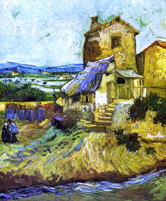  Vincent Van Gogh An Old Mill - Canvas Art Print