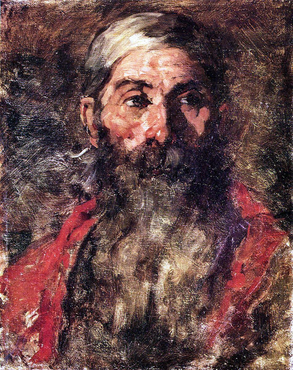  Frank Duveneck The Old Philosopher - Canvas Art Print