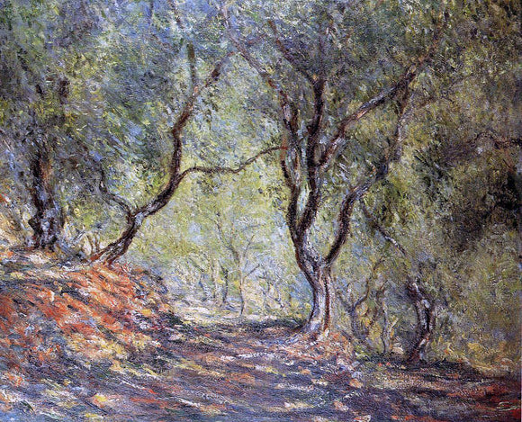  Claude Oscar Monet The Olive Tree Wood in the Moreno Garden - Canvas Art Print