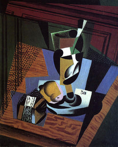  Juan Gris The Packet of Tobacco - Canvas Art Print