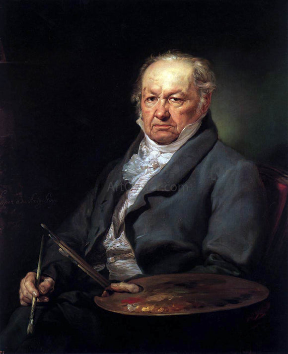  Vicente Lopez Y Portana The Painter Francisco de Goya - Canvas Art Print