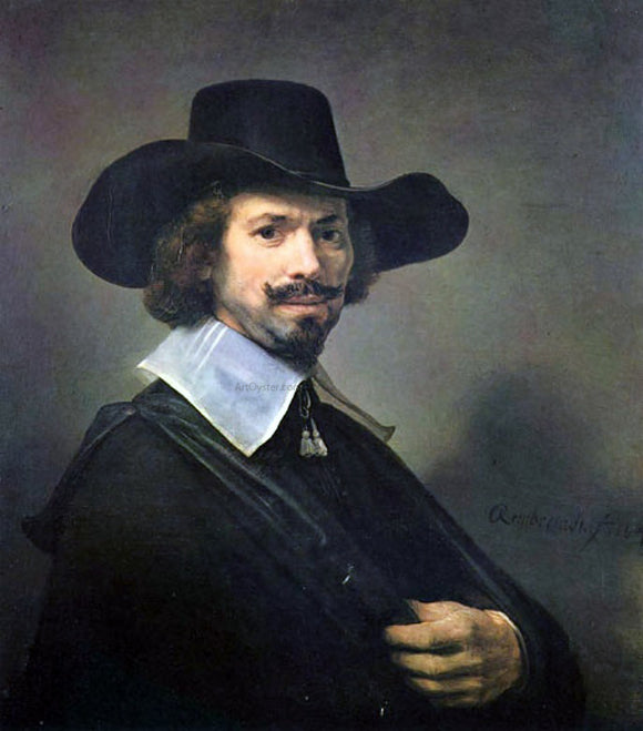  Rembrandt Van Rijn The Painter Hendrick Martensz. Sorg - Canvas Art Print