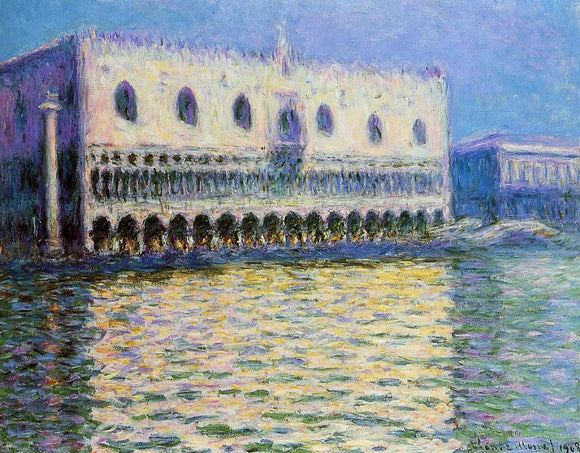  Claude Oscar Monet The Palazzo Ducale - Canvas Art Print