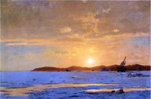  William Bradford The Panther, Icebound - Canvas Art Print