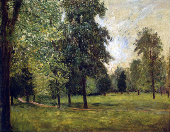  Alfred Sisley The Park at Sevres - Canvas Art Print