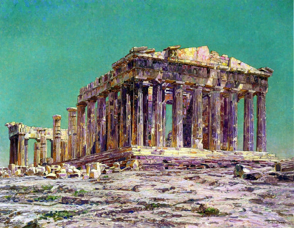  Charles Gifford Dyer The Parthenon - Canvas Art Print