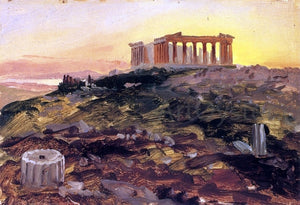  Frederic Edwin Church The Parthenon from the Southeast - Canvas Art Print
