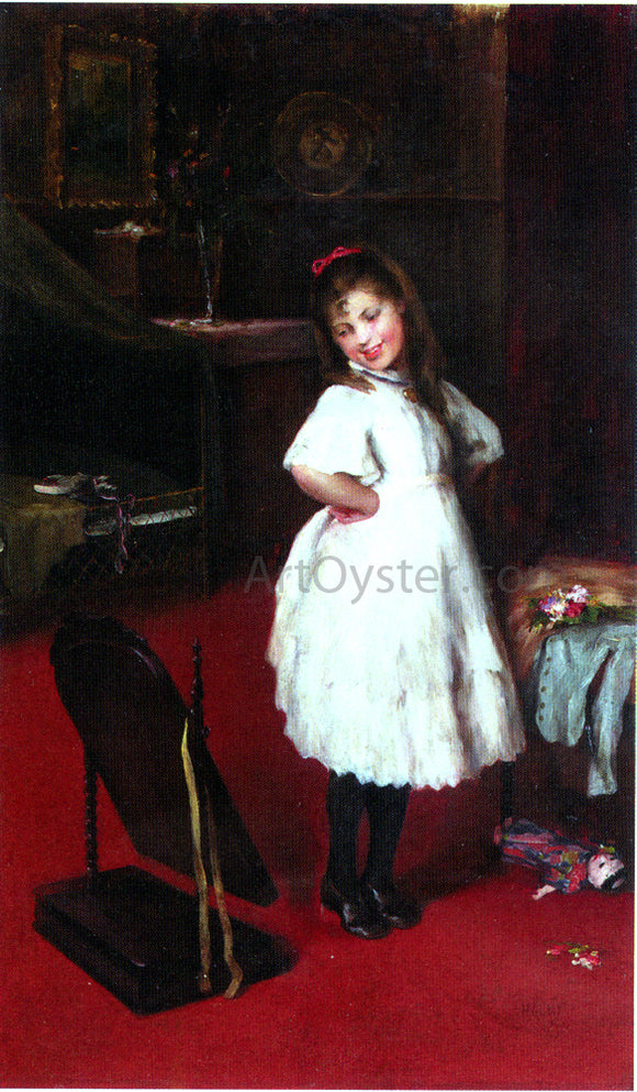  Artur Lajos Halmi The Party Dress - Canvas Art Print