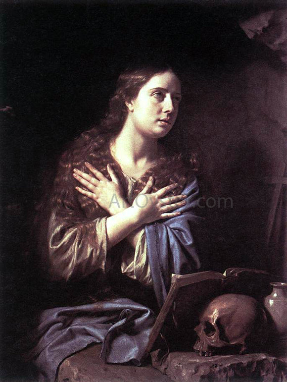  Philippe De Champaigne The Penitent Magdalen - Canvas Art Print