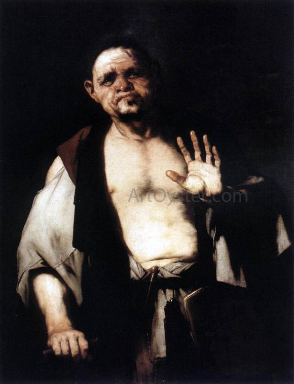  Luca Giordano The Philosopher Cratetes - Canvas Art Print