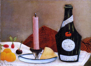  Henri Rousseau The Pink Candle - Canvas Art Print